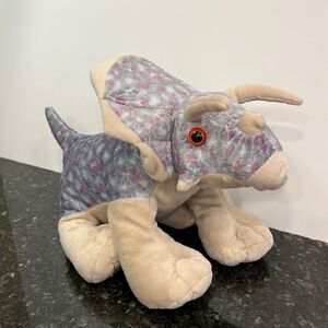 Wild Republic Cuddlekins Triceratops 13-Inch Plush. Weighted feet with b…